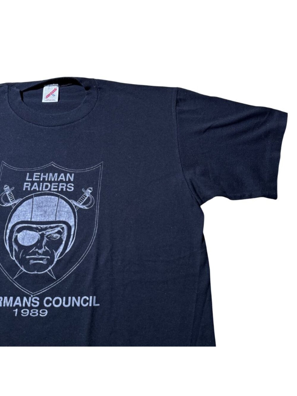 Vintage 1989 Lehman Raiders Chairman’s Council Graphic T Shirt USA Made XL - Picture 4 of 9